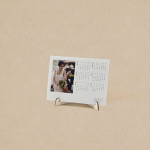 Calendario Nature 15×20 con peana de madera